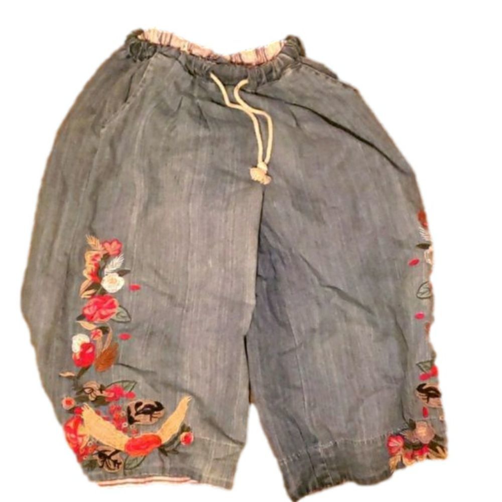 BLRH rose pattern pants